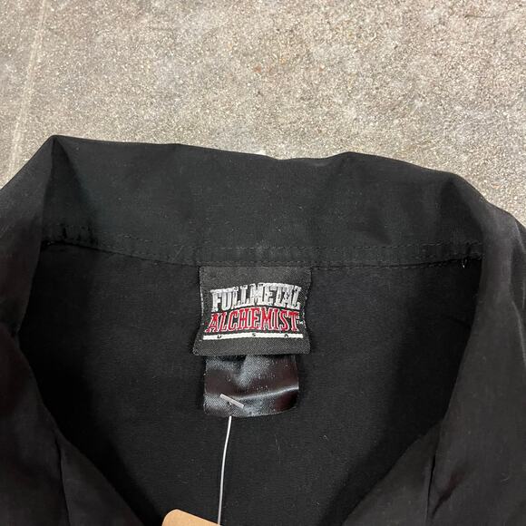 Vintage 2004 Full Metal Alchemist AOP Button Up Shirt Medium - Picture 5 of 7